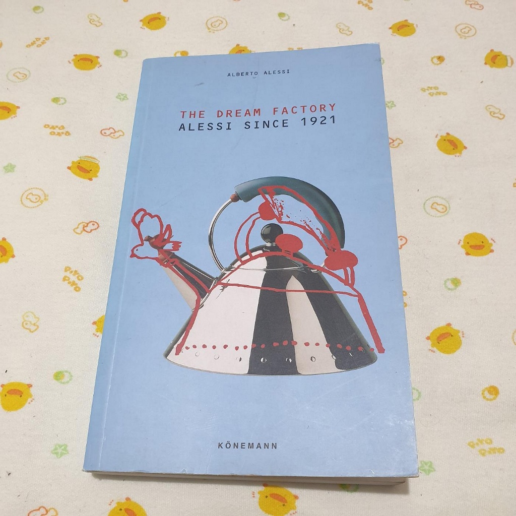 姜小舖絕版書英文書THE DREAM FACTORY ALESSI 1998年版 阿爾貝托阿萊西著 夢工廠:阿萊西裝飾藝