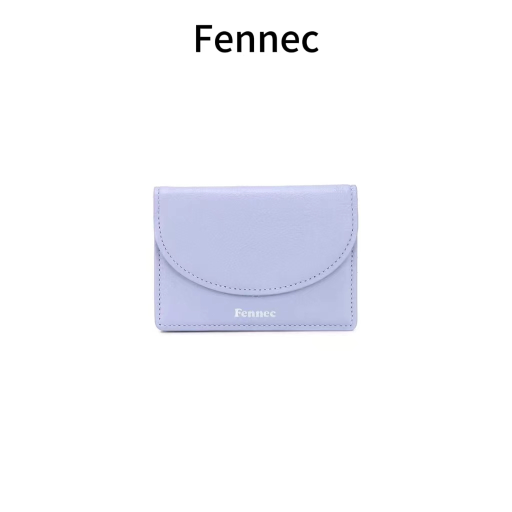 韓國免稅🇰🇷  FENNEC halfmoon mini wallet 皮夾 零錢包 短夾 卡夾 短夾 卡包 三折 錢包