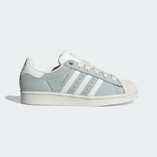 ADIDAS SUPERSTAR 三葉草 貝殼頭 休閒 女款 復古鞋 IE3038 淺灰藍