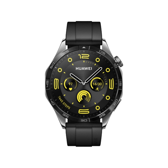 【HUAWEI 】S級福利品 Watch GT4 46mm 1.43吋 華為手錶 GPS運動智能手錶 曜石黑