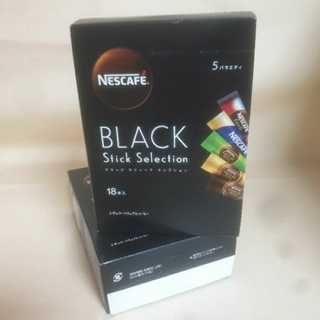 【日本進口】雀巢Nescafe-即溶咖啡粉Black18入 $175
