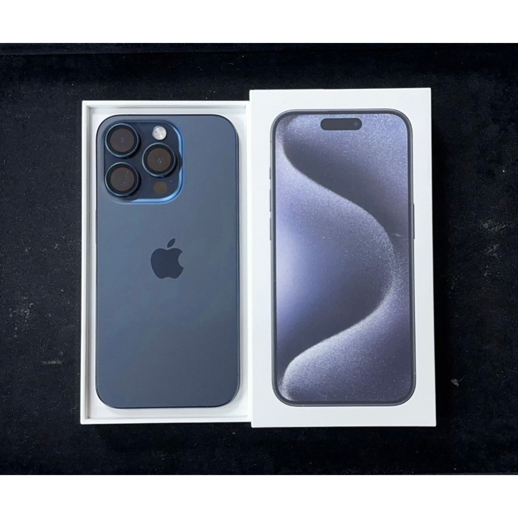 【直購價:30,900元】Apple iPhone 15 Pro 128GB 藍色 ( 極新 ) ~ 可用舊機貼換