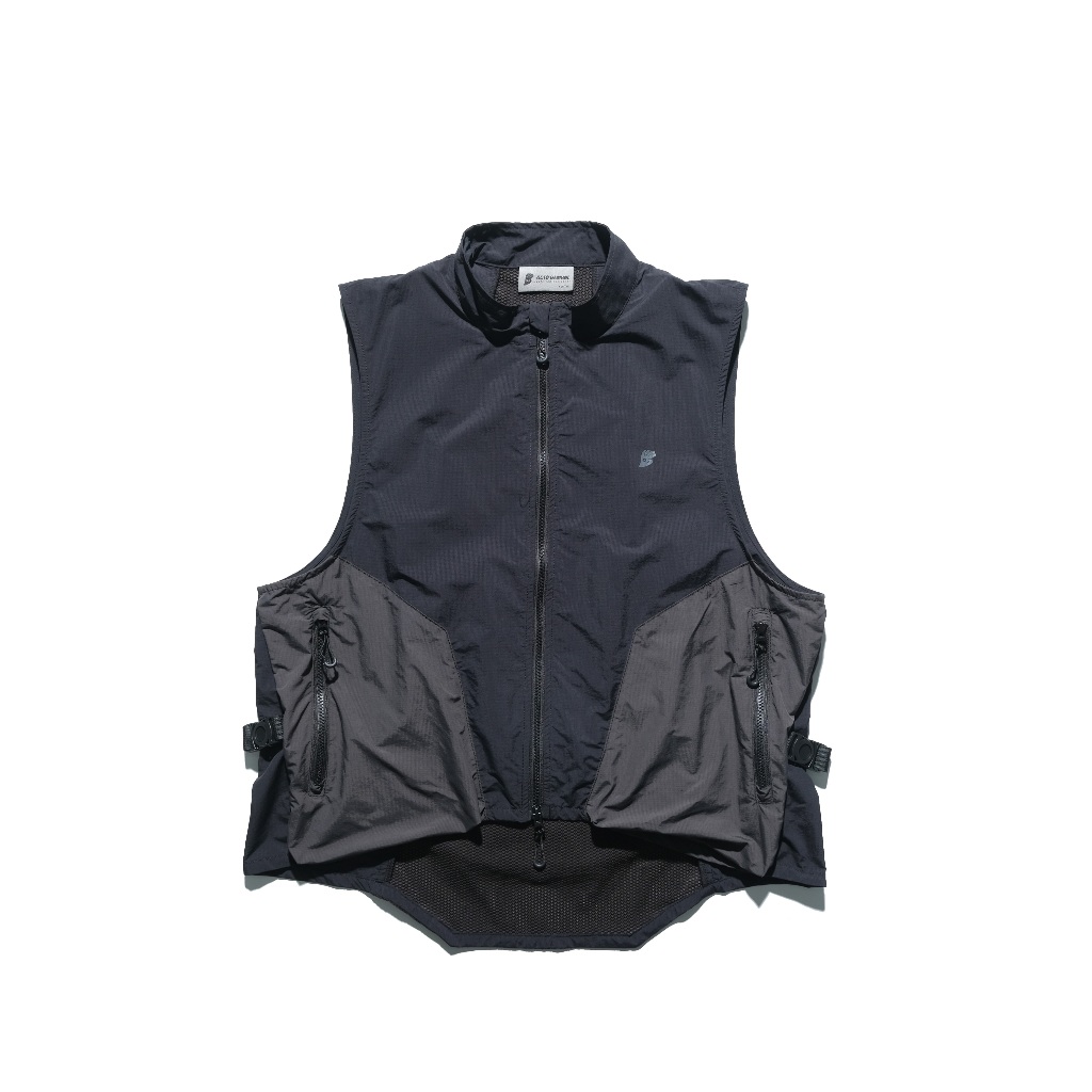 【P.COAST LAB 】OCTO GAMBOL Trapezoidal Solid Dismantle Vest