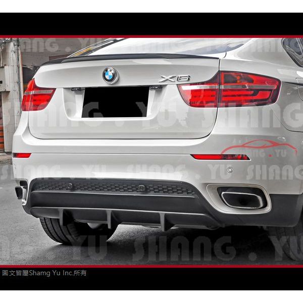 BMW X6 後下巴 2009 2010 2011 2012 2013 2014 E71 X6M