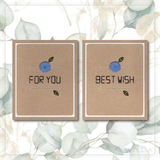 A.L ♥ 紙刺繡卡片｜FOR YOU｜BEST WISH｜玫瑰花｜手縫卡片｜手工卡片｜萬用卡片｜
