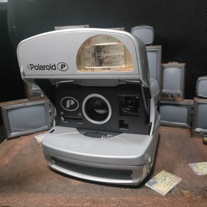 Polaroid 600型 拍立得相機 古董相機