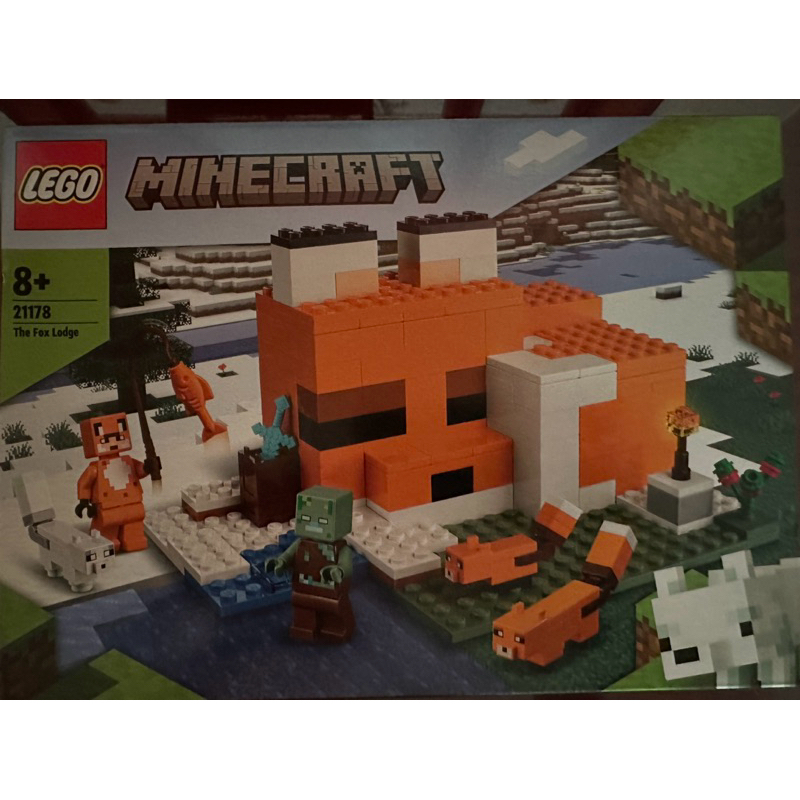 樂高 Lego 21178狐狸 創世神 Minecraft