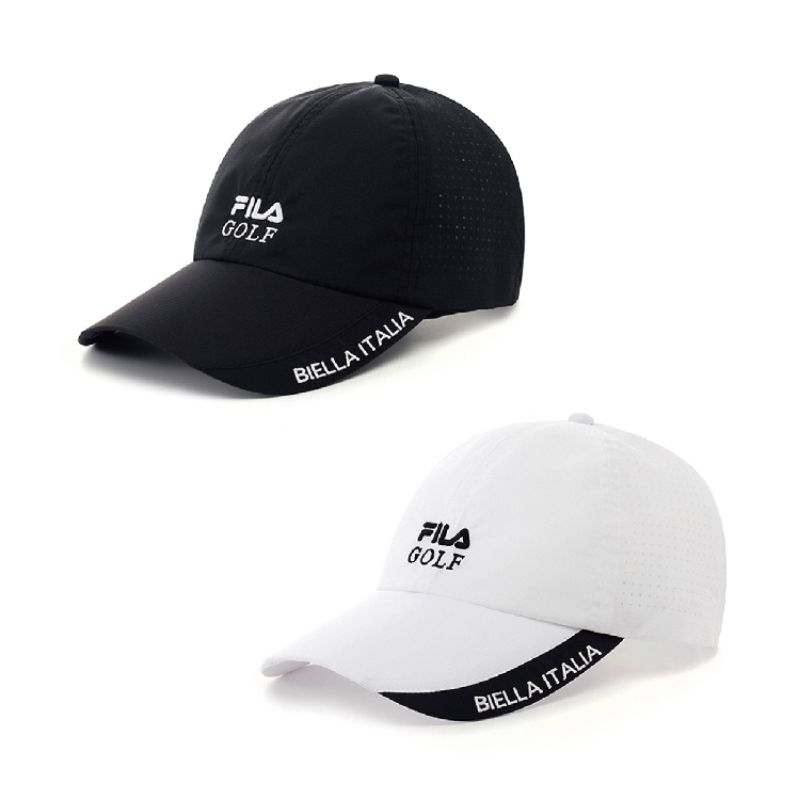 $980💖FILA 時尚LOGO帽/棒球帽🤍白色🖤黑色 / HTY-1104 💖禮物推薦