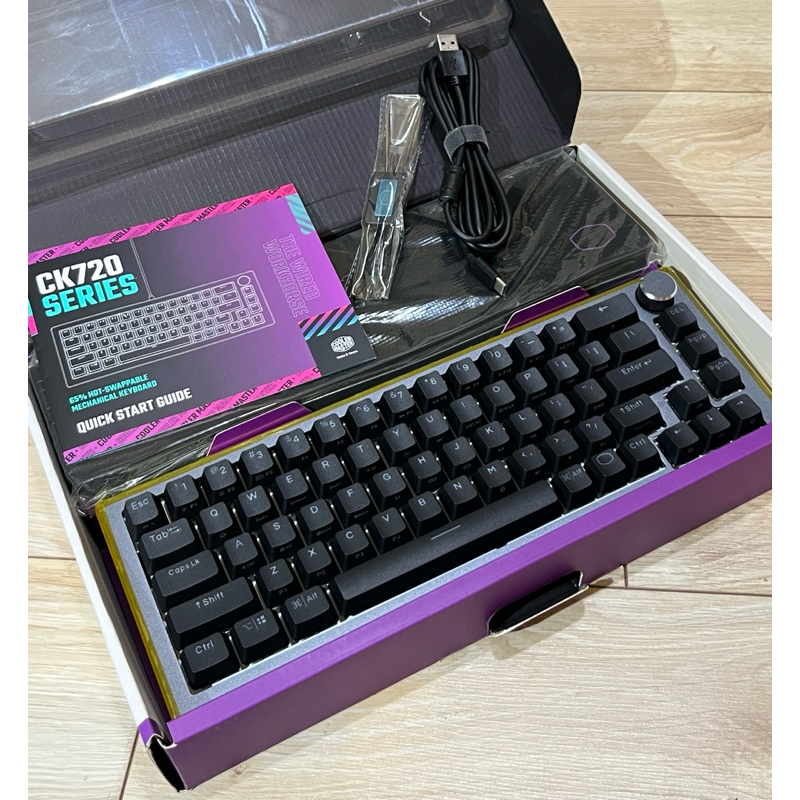 Cooler Master CK720 機械鍵盤/RGB/熱插拔/非CK721