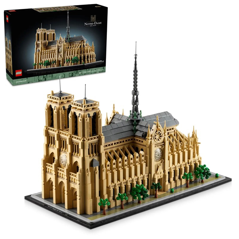 樂高LEGO 21061 巴黎聖母院 建築系列 法國地標