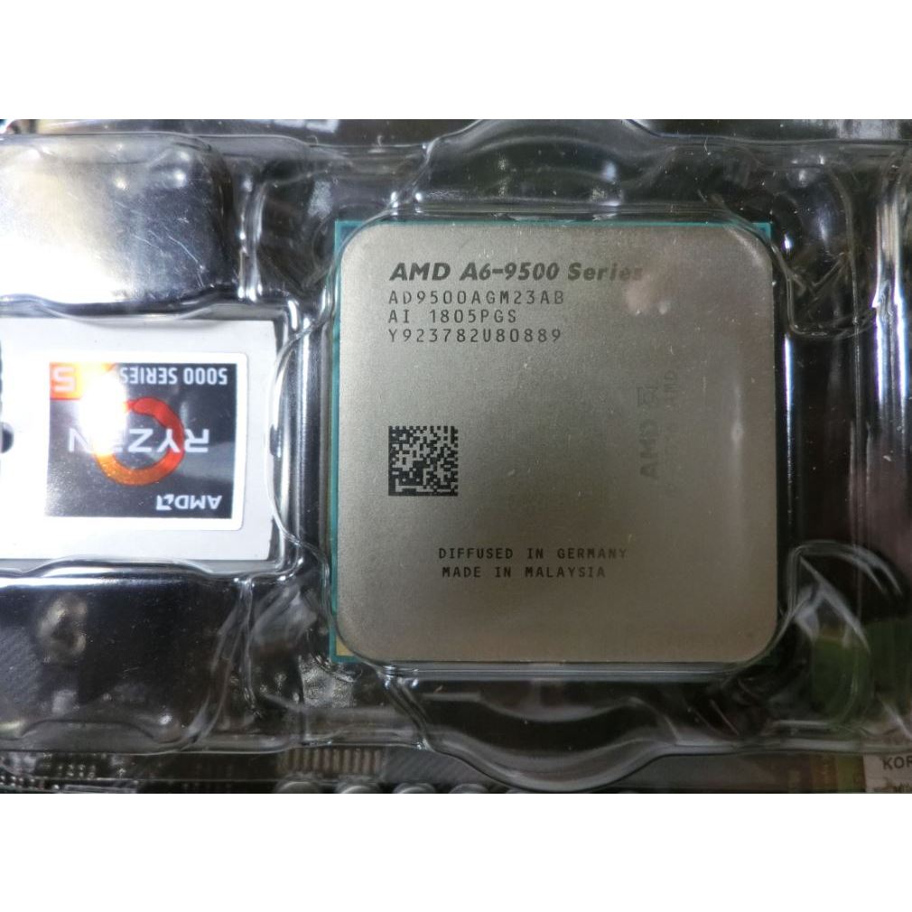 AMD A6-9500 cpu有內顯 不含風扇