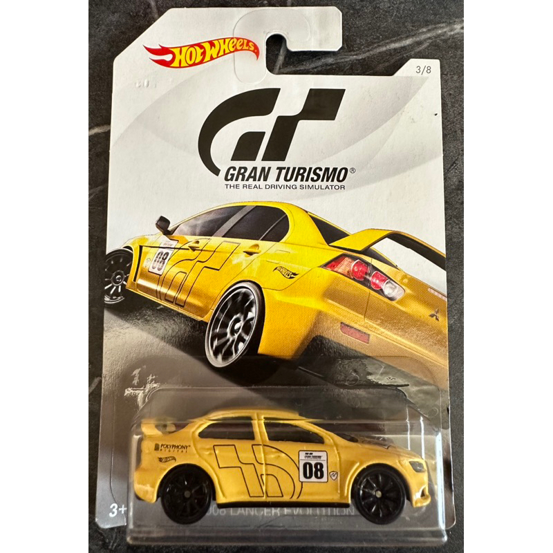 Hot Wheels 風火輪 Mitsubishi 三菱 2008 LANCER EVOLUTION EVO 模型車