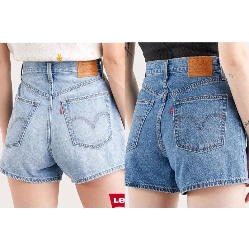 【好市多】LEVI'S 女高腰牛仔短褲 亞洲尺碼 #143897 女裝 Levis