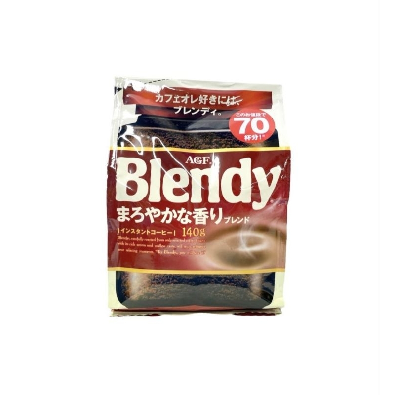 AGF Blendy 即溶柔香／即溶濃縮 黑咖啡 140g