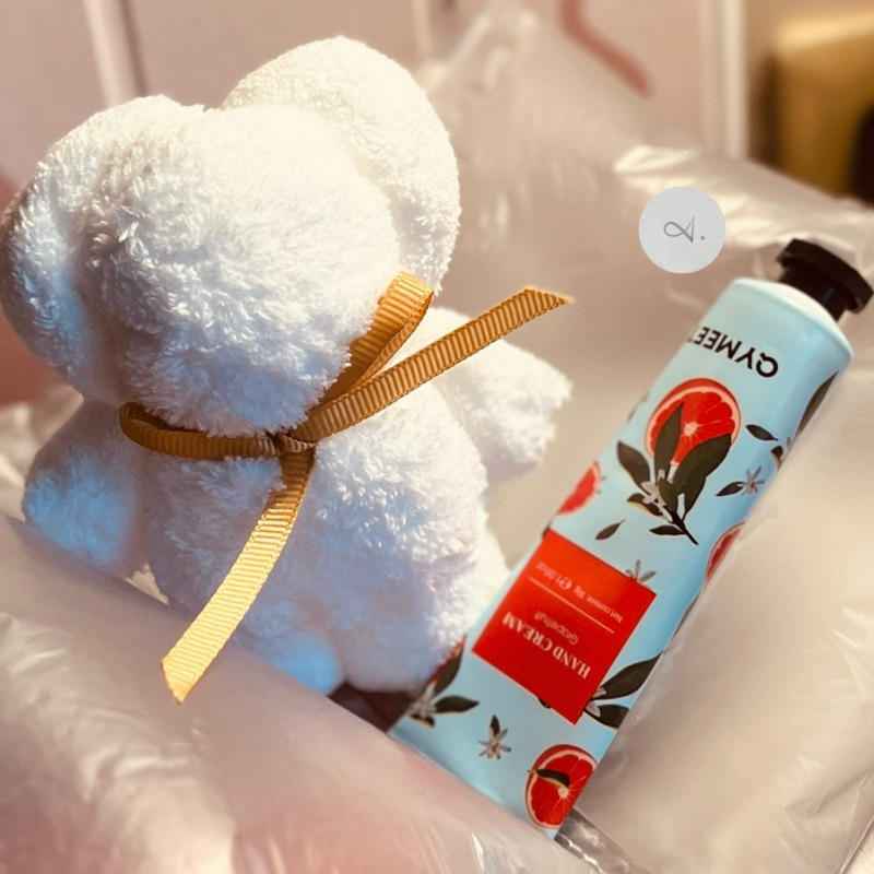 現貨🫧[ memories_lab__ ]💓心動系列｜天使小熊 小蒼蘭 葡萄柚 自然香氣護手霜 心動信號💓迷人清香