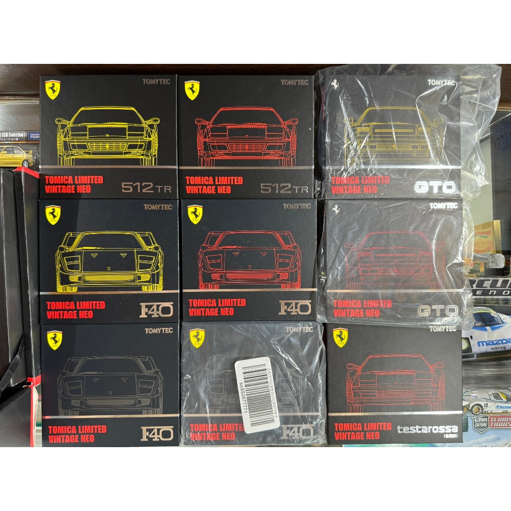 TOMICA LIMITED VINTAGE HEO Ferrari 法拉利 TLV 1/64