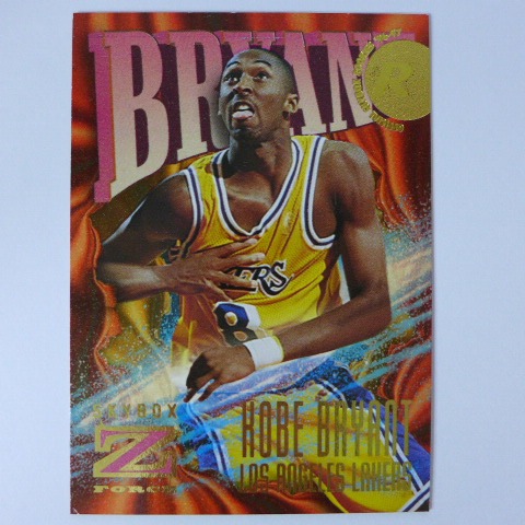 ~Kobe Bryant/柯比·布萊恩~RC/名人堂/小飛俠/黑曼巴 1997年Z-Force.吐舌新人卡/NBA籃球卡