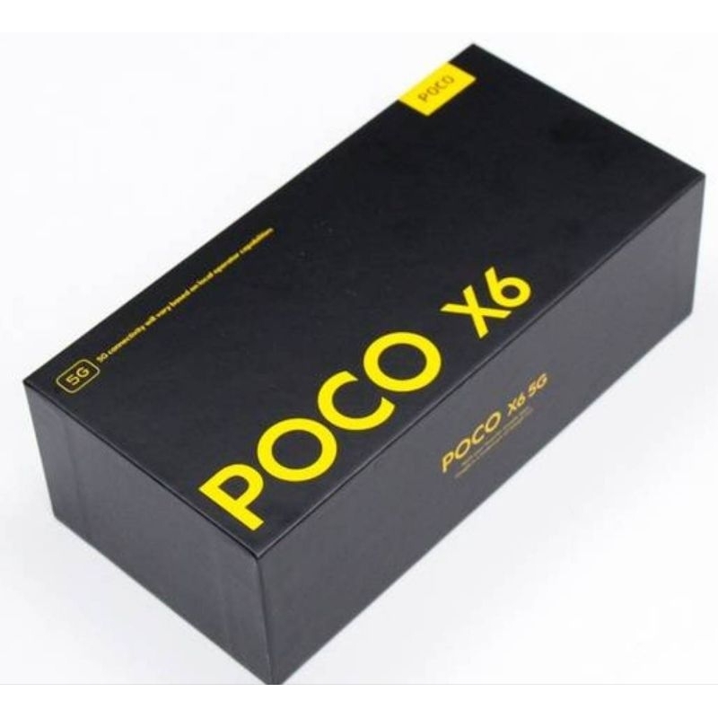 POCO X6 5G (12G/256G) POCO官方旗艦店商品 送小米體重機2
