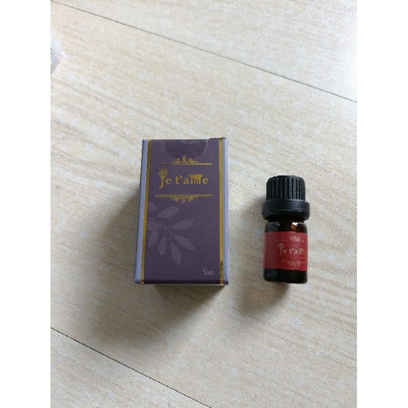 全新~法國je t'aime玫瑰單方精油5ml 2028年到期
