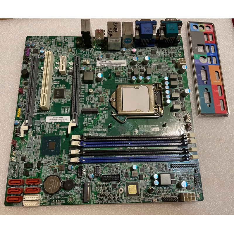 宏碁 1151 八九代特規主機板 Acer Q37H4-AM2 支援 M.2 DDR4 x 4