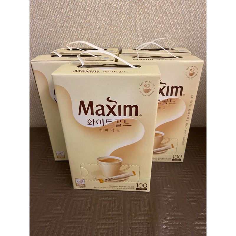 韓國Maxim白金經典三合一咖啡100入