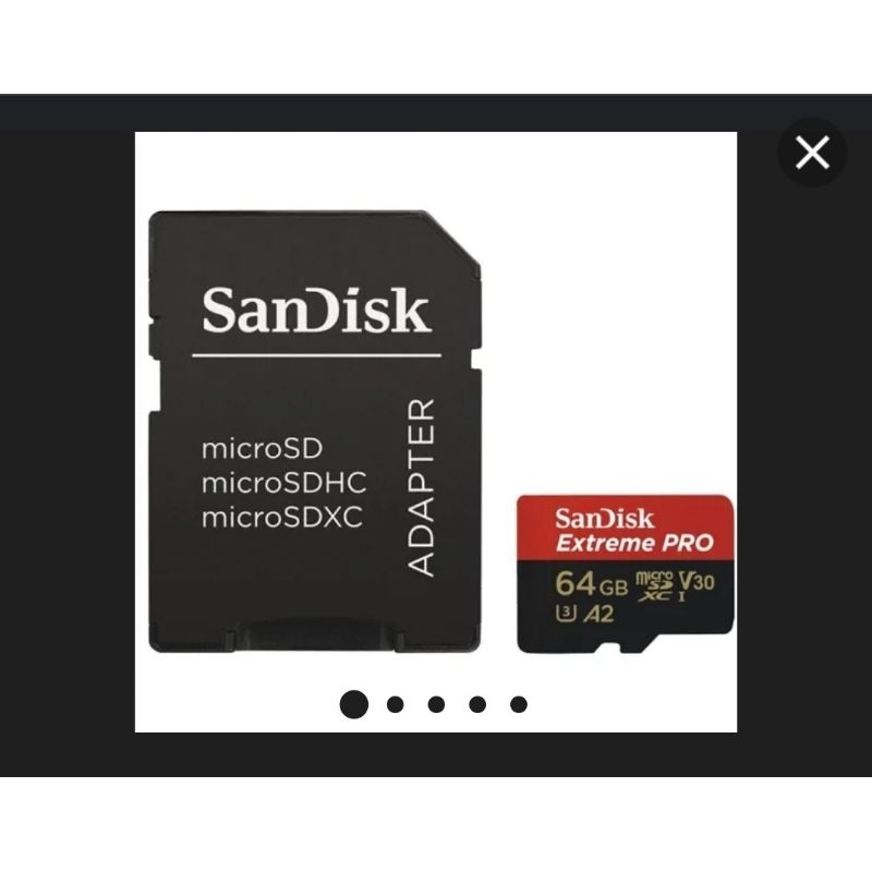 SanDisk ExtremePRO microSDXC 64GB 記憶卡