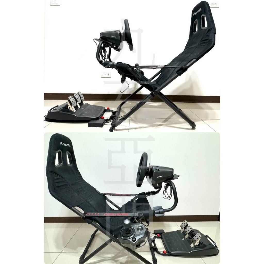 Logitech 羅技 G923 模擬賽車方向盤 + PLAYSEAT CHALLENGE  ACTIFIT 賽車椅