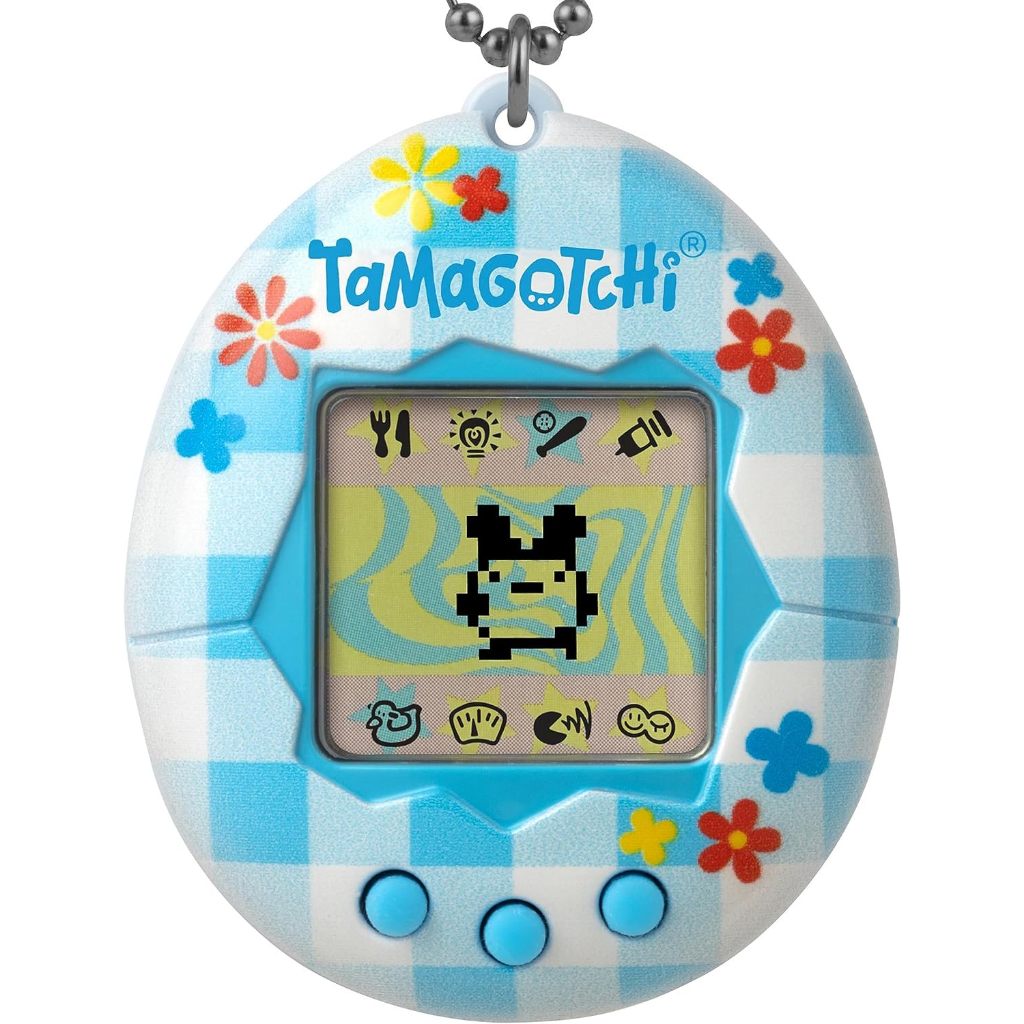 現貨 塔麻可吉 tamagotchi 拓麻歌子 藍色格子 塔麻可吉元祖 gen2 電子雞