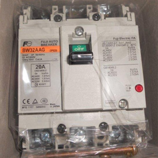 日本富士 FUJI斷路器 BW32AAG 無熔絲開關軌道型 2P 3P EA32AC EA33AC 匯流排 BH型