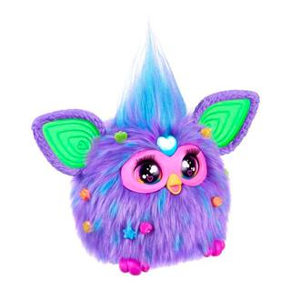 【孩之寶】 兒童玩具 Furby 菲比小精靈 電子互動絨毛玩偶 紫色