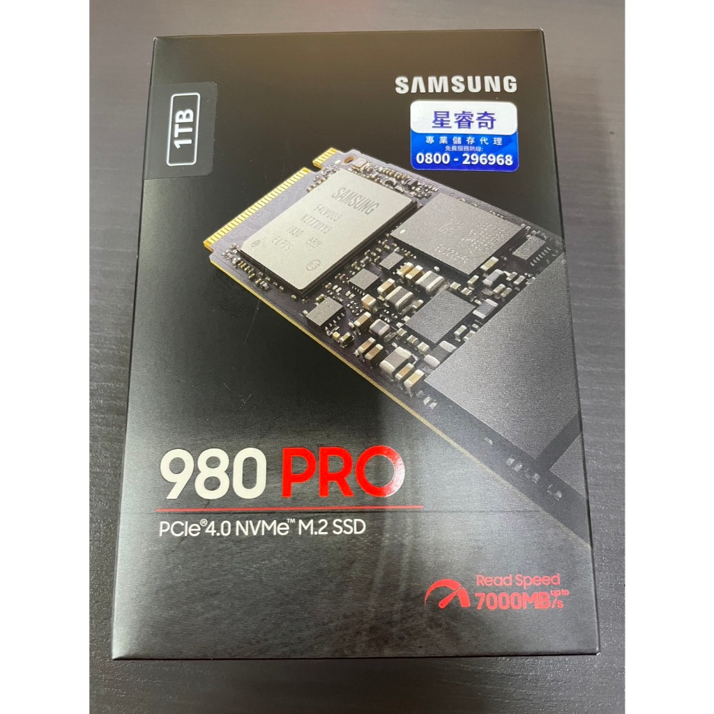 SAMSUNG 三星 980 PRO 1TB M.2 固態硬碟 全新品 蘆洲可自取📌自取價2850