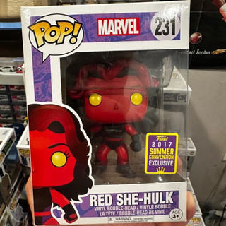 -傑卡玩具- 《美國正版現貨》Funko pop 231 漫威 女紅浩克 Red She-Hulk #公仔