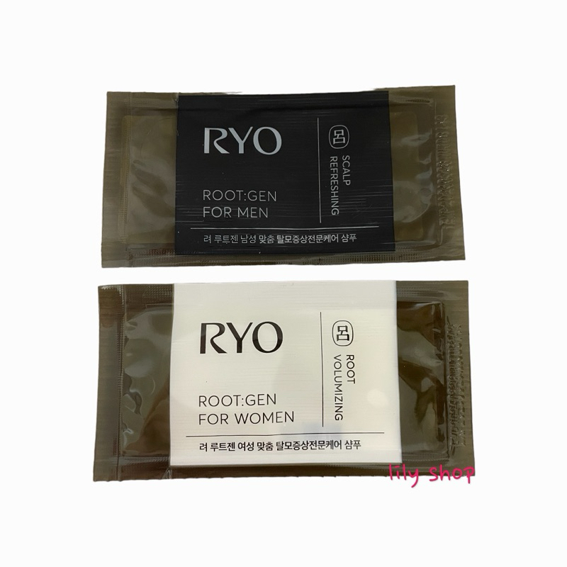 RYO 呂 ROOTGEN強韌蘊髮洗髮精(男性/女性專用)體驗包6ml