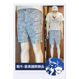 企鵝 短褲 [戰牛精品] 球衣短褲 企鵝牌 Munsingwear 歐美原裝 企鵝衣服 全新真品 英式短褲 休閒短褲
