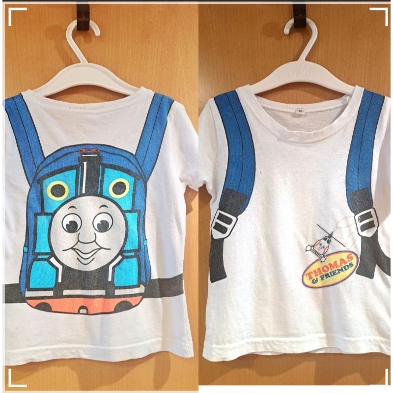 日本湯瑪士小火車背包短袖T恤／上衣