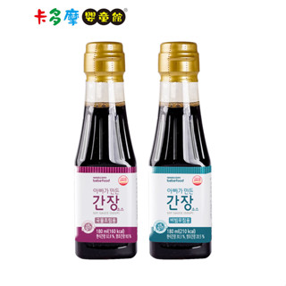 【BEBEFOOD寶寶福德】寶寶專用醬油180ml 煮湯調味用/拌菜沾醬 新增兒茶素 10m+ 原廠公司貨｜卡多摩