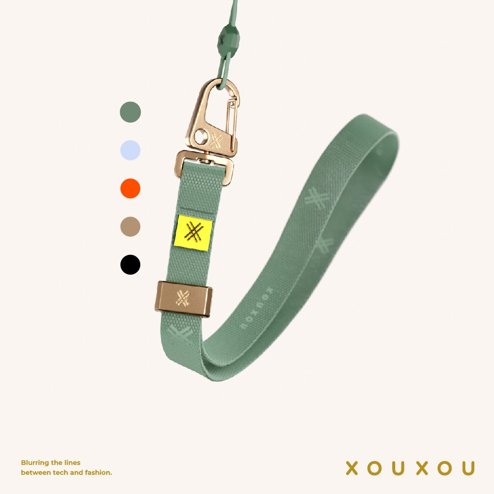 XOUXOU ❙ 全色系列 ❙ 手腕繩/手腕帶/手機掛繩 附登山扣 可扣掛AirPods或鑰匙