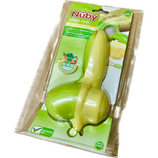 【全新。現貨】✨NUBY✨蔬果泥擠壓器 (附匙) / 鮮果園系列 / 寶寶副食品製作 /新手媽咪小幫手 / 簡單步驟上手