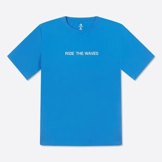CONVERSE SUMMER VERBIAGE TEE 短袖上衣 男 藍色 10027218-A02