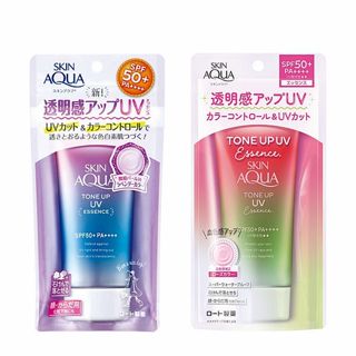 曼秀雷敦SKIN AQUA 水潤肌柔光透亮飾底凝露(80g) 薰衣草紫D612223