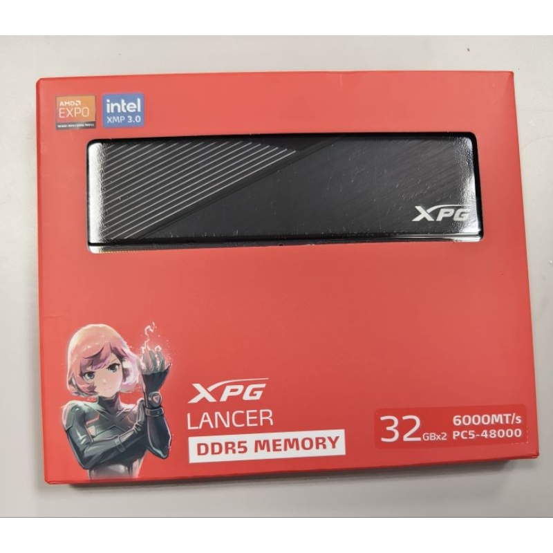 ADATA 威剛 XPG LANCER DDR5-6000 64G(32G*2)