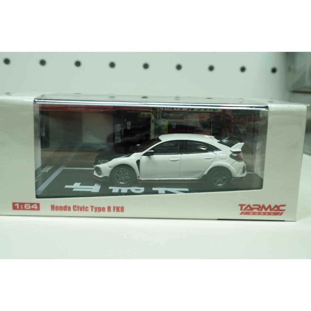 Tarmac works 1/64 Honda FK8 白色 日本車展會場特別版 全新現貨