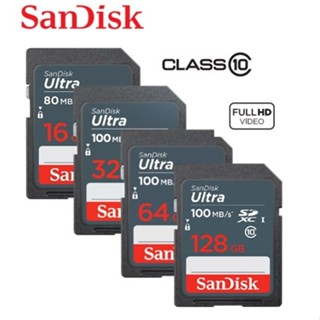 SanDisk 16G 32G 64G 128G SD SDXC C10 ULTRA 記憶卡 相機記憶卡 SD大卡
