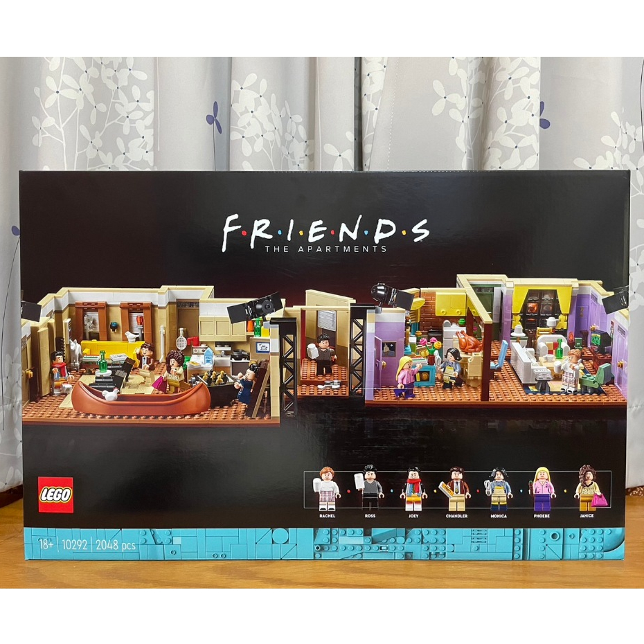 【椅比呀呀|高雄屏東】LEGO 樂高 10292 六人行公寓 The Friends Apartments 絕版