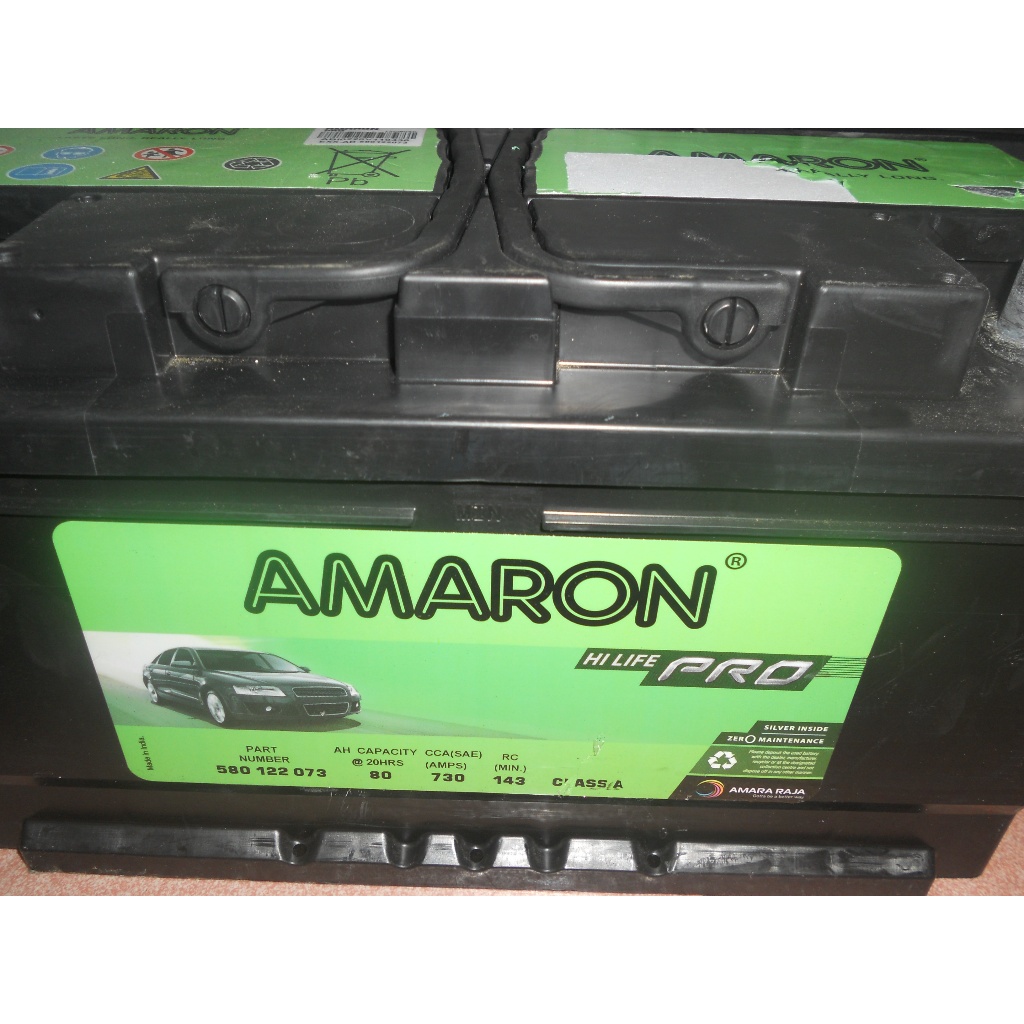 AMARON PRO 580122 80AH 愛馬龍 銀合金 優質二手汽車電池 58514 LN4 歐系車適用