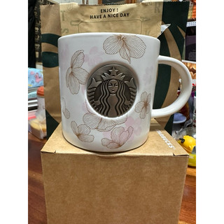 Starbucks 星巴克 櫻花 櫻花季 SAKURA 粉櫻飛舞女神LOGO 馬克杯 12oz銅章