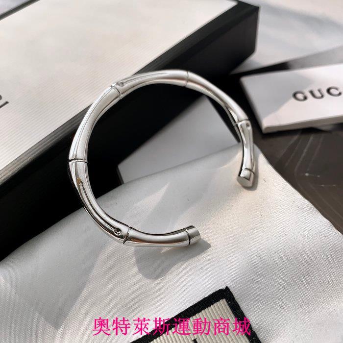 Gucci 古馳 2020新款 竹節 刻花圖案 女款 手鐲 手環 首飾 飾品 時尚配件 裝飾 休閒商務