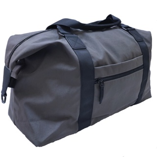 Misstery 旅行袋防潑水面料休閒旅遊斜背/手提旅行袋-灰01113NLGR