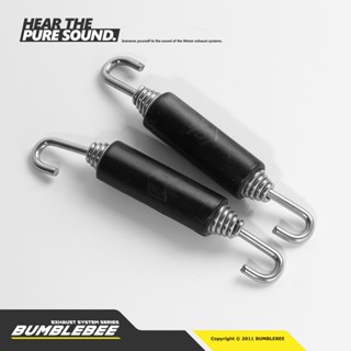 【黃蜂 BUMBLEBEE】黃蜂排氣管白鐵彈簧 一組2入 含彈簧橡膠護套