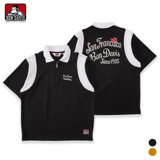 BEN DAVIS BOWLING HALF ZIP POLO 保齡球 半拉鍊 刺繡 短袖 POLO衫 2色